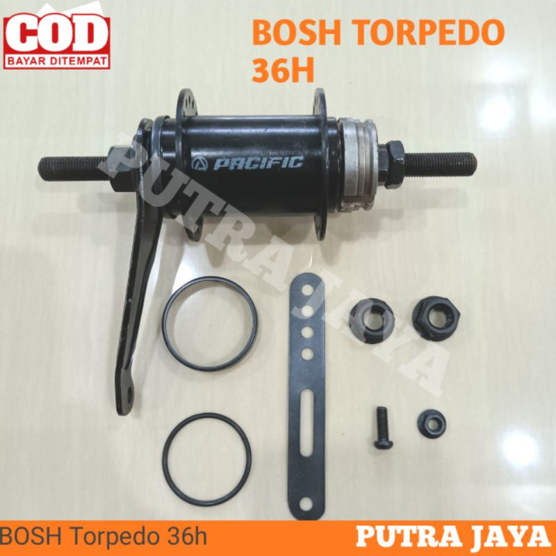 HUB TORPEDO 36 HOLE PASIFIC SEPEDA FIXIE BMX / BOSH BOS TORPEDO 36HOLE