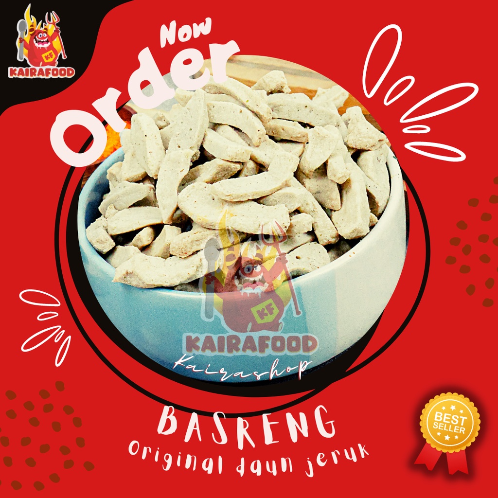 250 gr BASRENG | BAKSO GORENG ORIGINAL DAUN JERUK