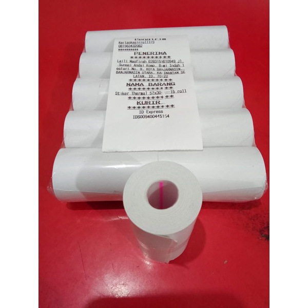 

Kertas Thermal EDC 57x30 mm