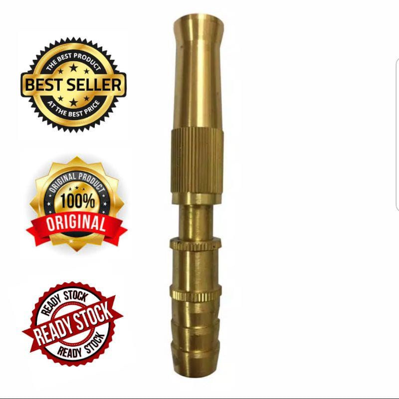 Jual Semprotan Air Lurus Kuningan Semprotan Air Taman Brass Hose Nozzle