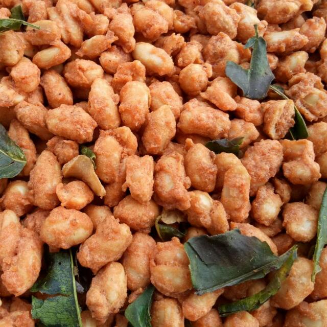 

Kacang Tanah Tepung Crispy Thailand Daun Jeruk Super Premium 250 gram