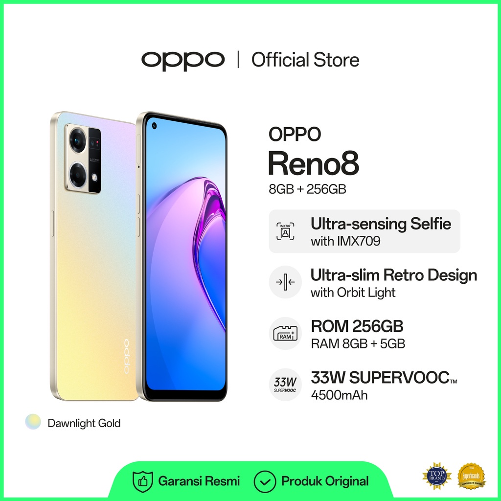 HP OPPO 8/256 GB