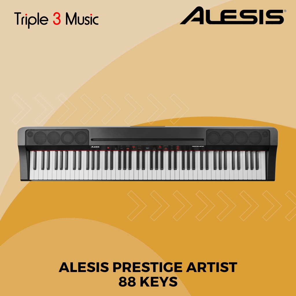 Alesis PRESTIGE ARTIST 88-Key Digital Piano with Graded Hammer-Action