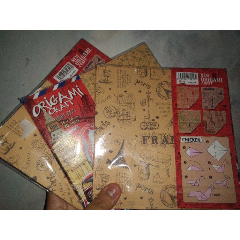 

Kertas Origami Craft vintage scrapbook journal