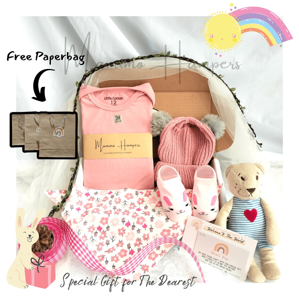 Hampers Bayi Lucu Series Single Jumper| Newborn Gift Set | Kado bayi - By Mamimohampers