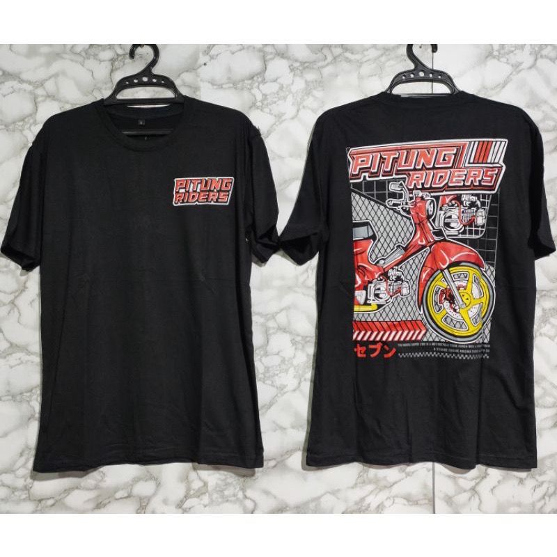 Kaos motor distro terbaru VESPA riders