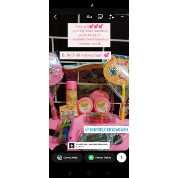 ❤️enysyafaah shop❤️CREAM BABY GOLD SKINCARE ( ORIGINAL ) BABYGOLD HUMAIRAH HABIBI (Siap kirim) ( Pen