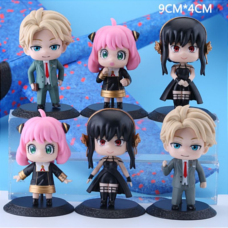 SPY X FAMILY ACTION FIGURE ANYA FORGER LOID FORGER YOR FORGER