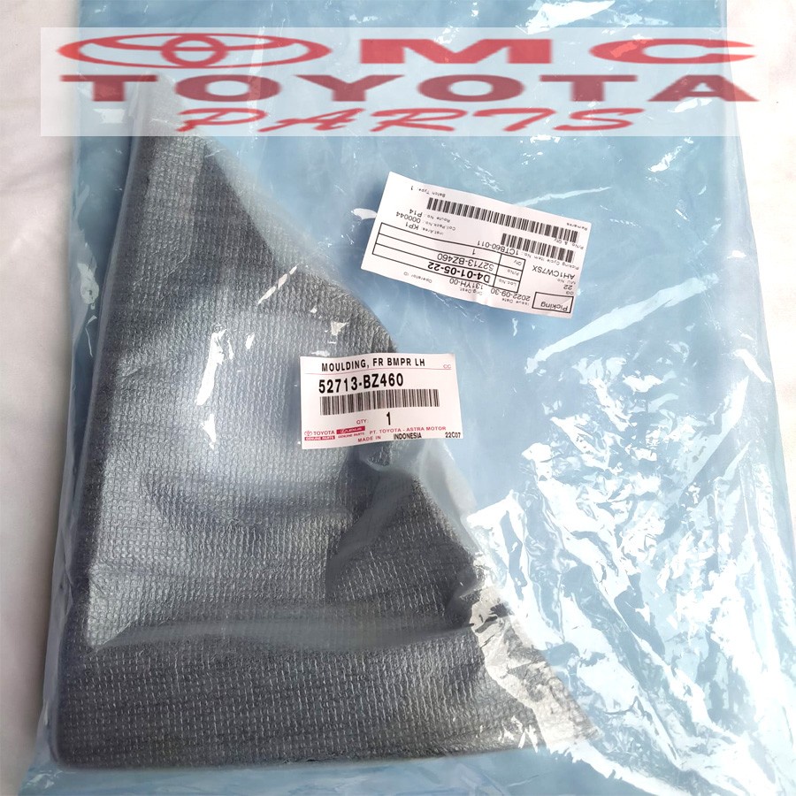 Garnish Cover Tutup Fog Lamp Foglamp Kiri Agya Ayla New 52713-BZ460