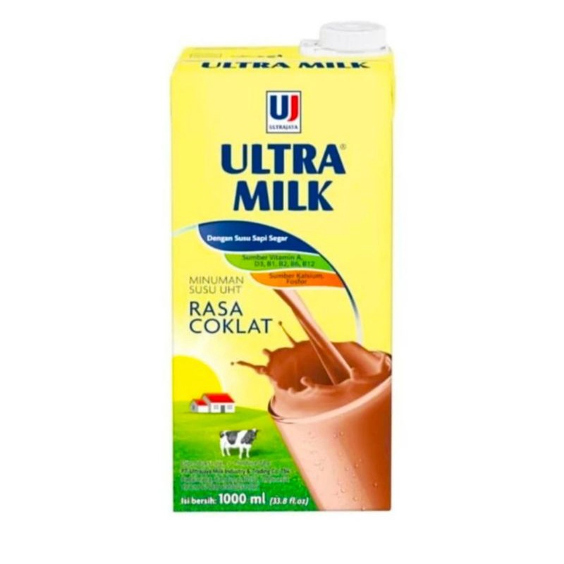 

SUSU ULTRA MILK 1 LITER RASA COKELAT