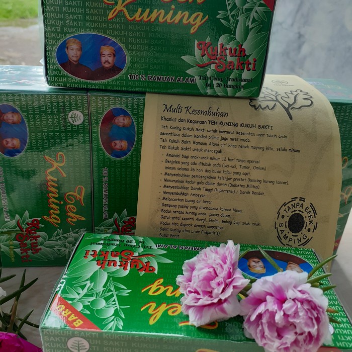 

ORIGINAL MURAH Teh kuning herbal kukuh sakti