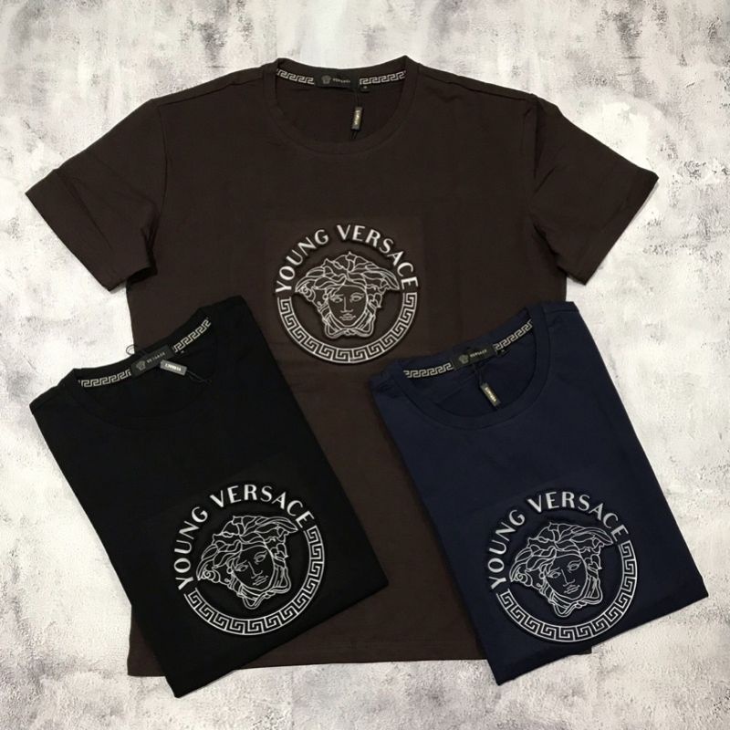 KAOS PRIA VERSACE PREMIUM HIGT QUALITY IMPORT ORIGINAL 100%