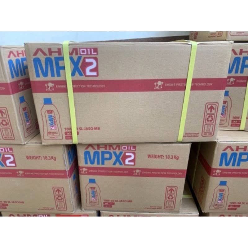 Oli Mpx2 1 dus isi 24botol original dan ada kode barcodenya