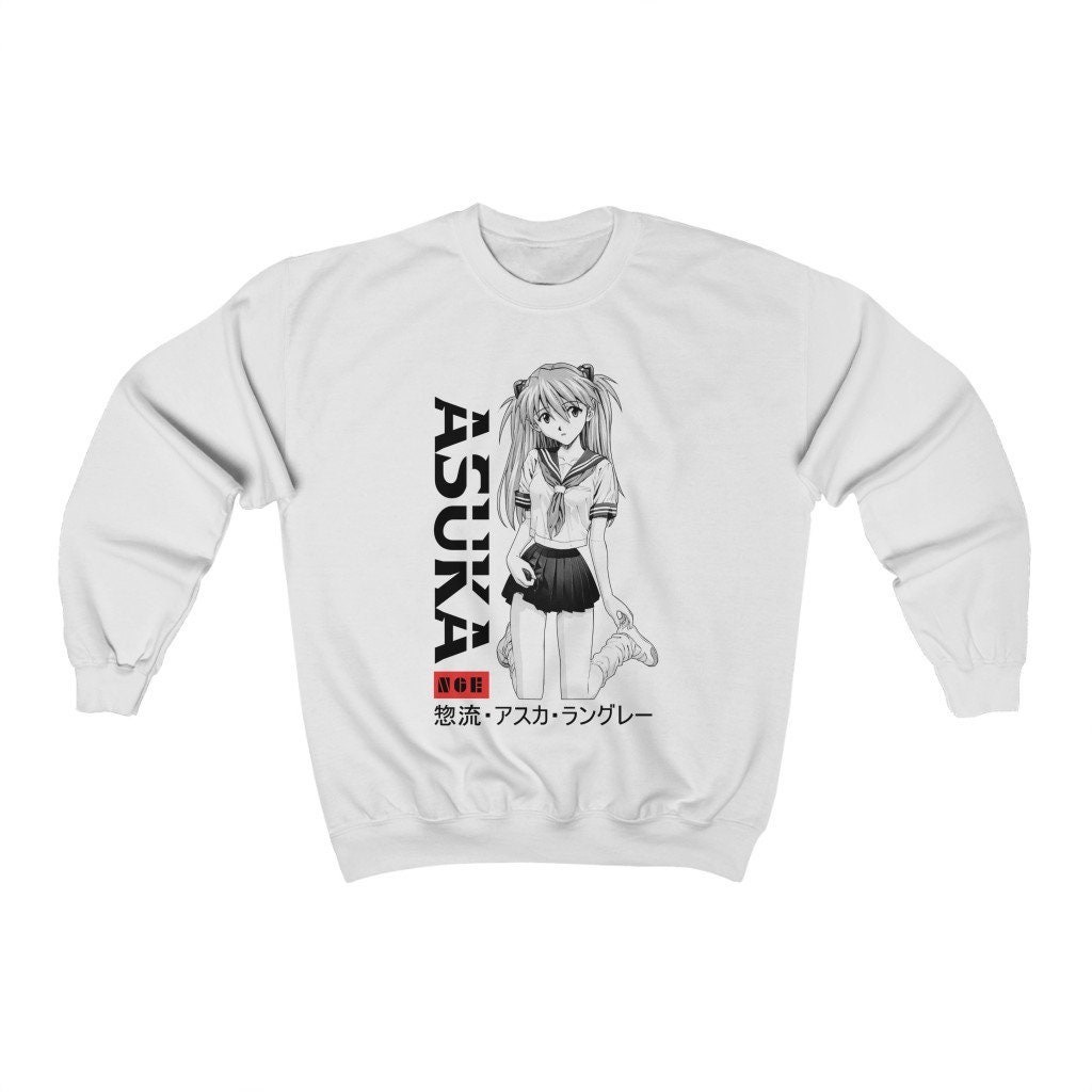 ASUKA ANIME Sweatshirt Basic II Sweater Crewneck Print DTF II Sz M - XL ( Pria &amp; Wanita / Anak &amp; Dewasa )