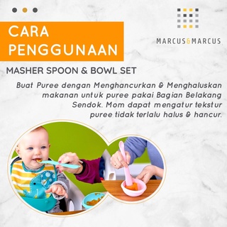 MARCUS MARCUS MASHER SPOON &amp; BOWL SET