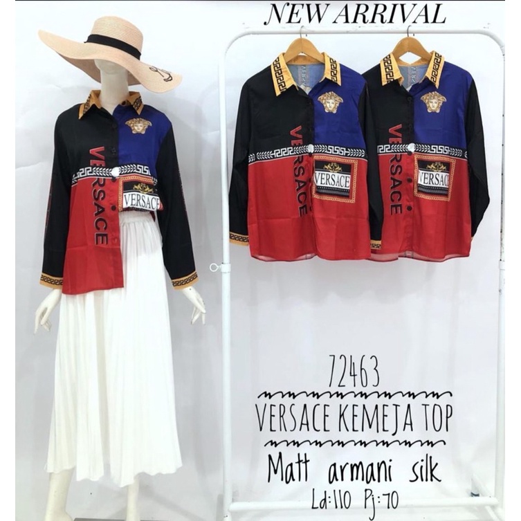 kemeja versace