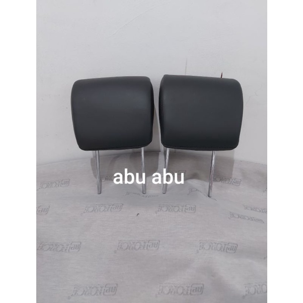 BESTPROMO HEADREST AYLA AGYA ( HARGA SEPASANG ) SANDARAN KEPALA AYLA AGYA BAHAN KULIT SINTETIS JOK
