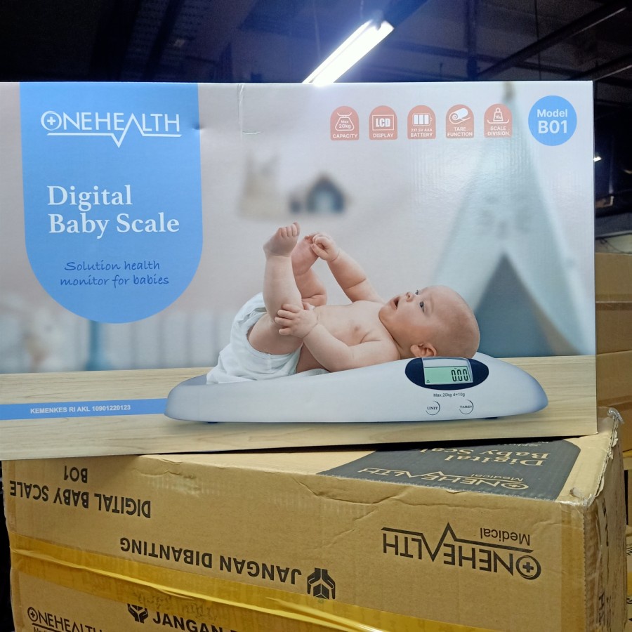 Timbangan Bayi Digital Onehealth B01 - Digital Baby Scale Onehealth B01