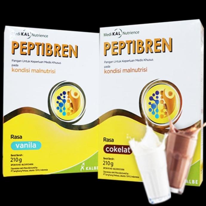 

[ COD ] Susu Peptibren rasa Vanilla anti stroke pikun