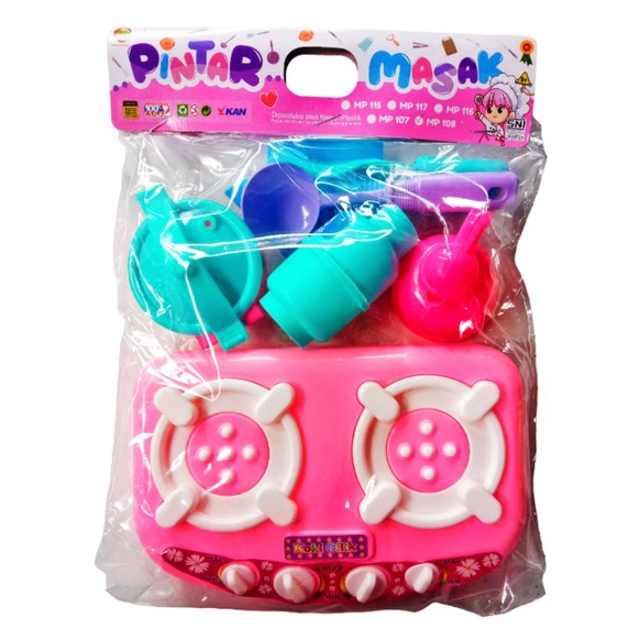 Mainan Anak perempuan Pintar masak / Mainan kompor set alat masak anak perempuan