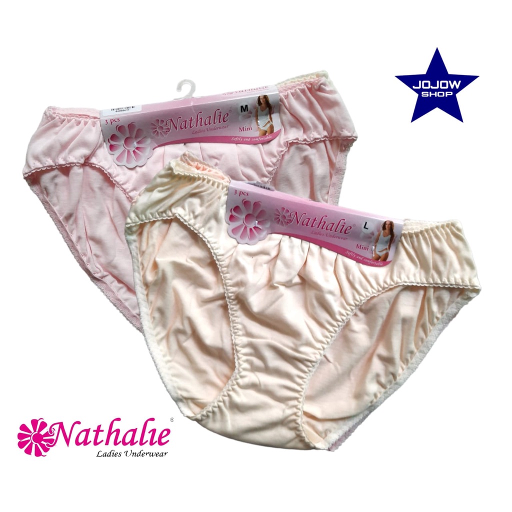 CD wanita dewasa Nathalie NT 02 Zig Zag isi 3 Pcs/Pack || CD Nathalie || Celana dalam wanita