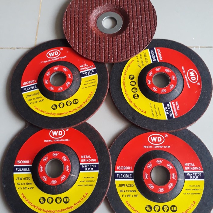 Mata Wd Batu Gerinda Poles Flexible Metal / Ac 60/ Metal Flexible Grinding