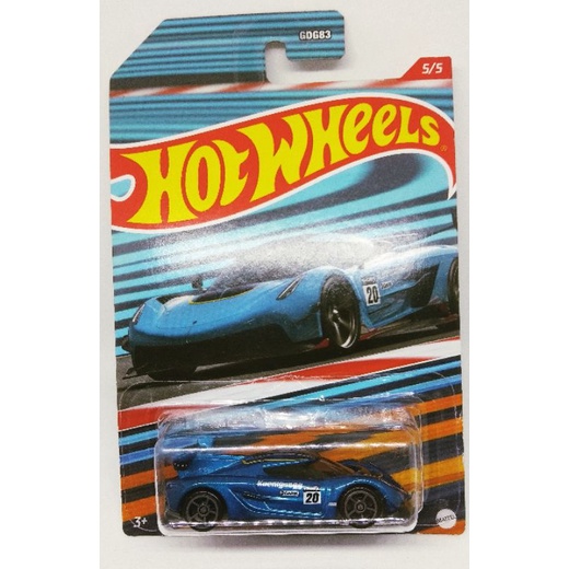 Hotwheels Koenigsegg Jesko Racing Circuit Series hot wheels