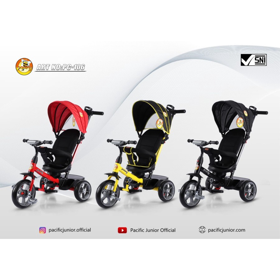 Sepeda Anak Roda Tiga / Tricycle Pacific PC-106