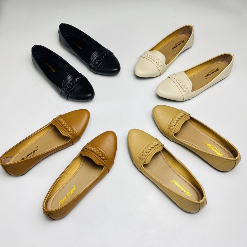 MURAH LEBAY  !!! Sepatu Flat Shoes Sol Karet Lentur hs-18