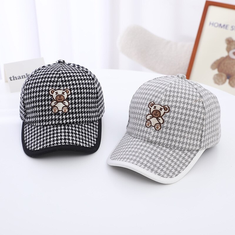 COD- Topi baseball anak laki laki usia 1-4 tahun / topi premium anak laki laki lucu motif BOARD BEAR