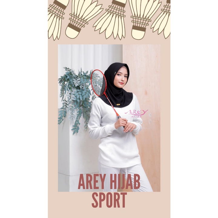 Hijab Instan Sport Pad By Arey