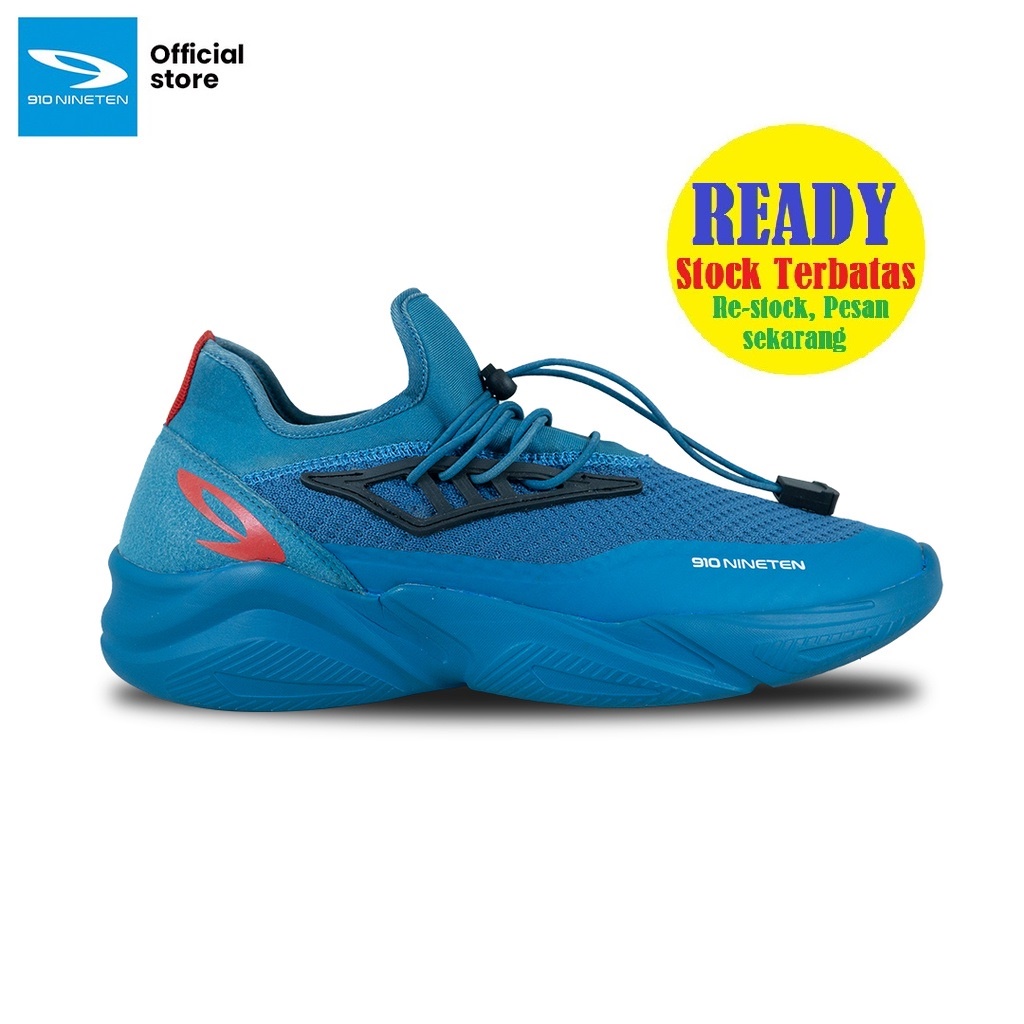 910 Nineten Ryu Swift Sepatu Training - Biru/Orange