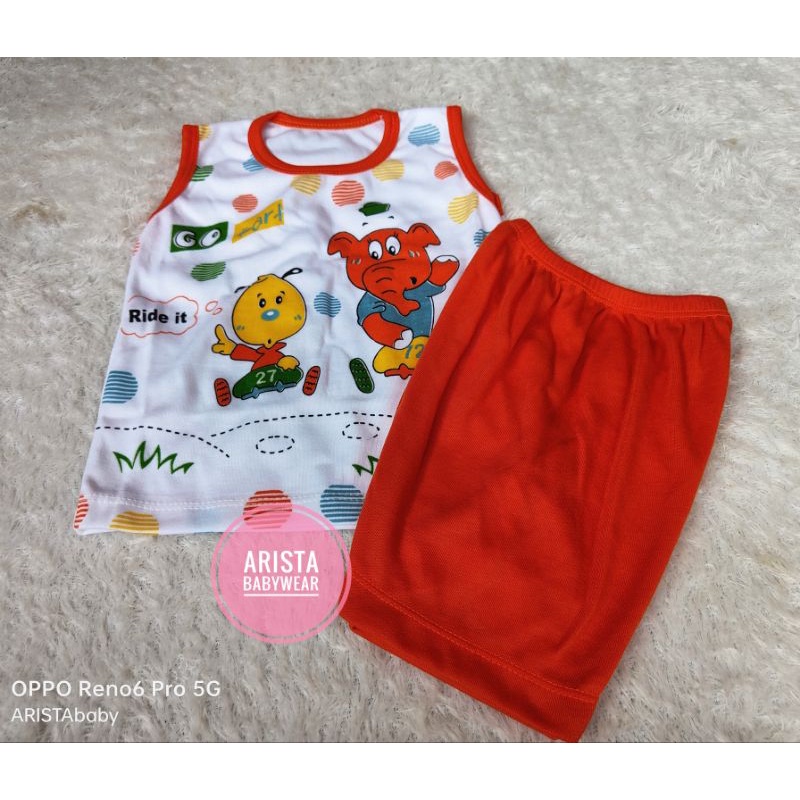 SETELAN BAJU YUKENSI + CELANA PENDEK BAYI