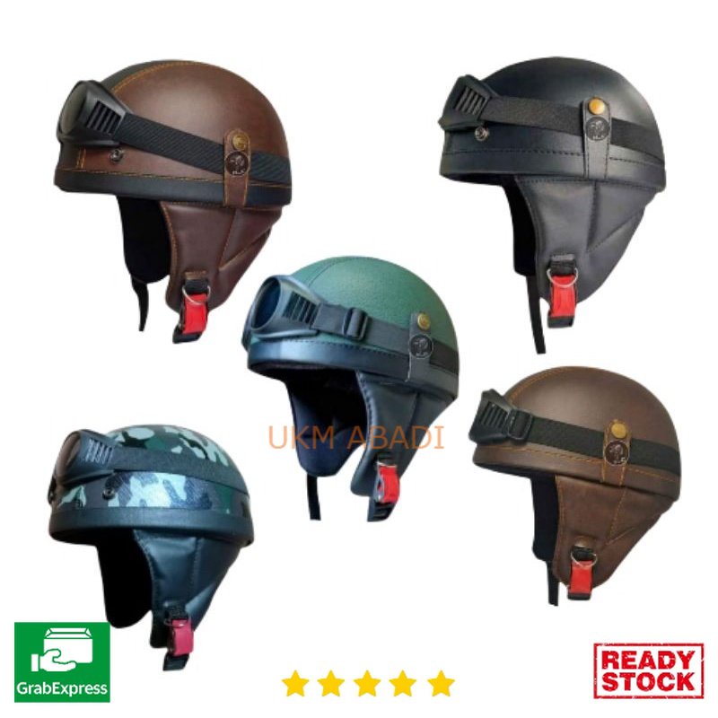 Helm Unik Jadul Chip Klasik Leher 118