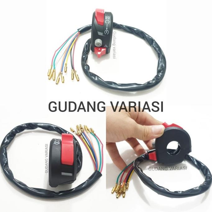 Holder Saklar Kanan Starter Domino Model Ktc