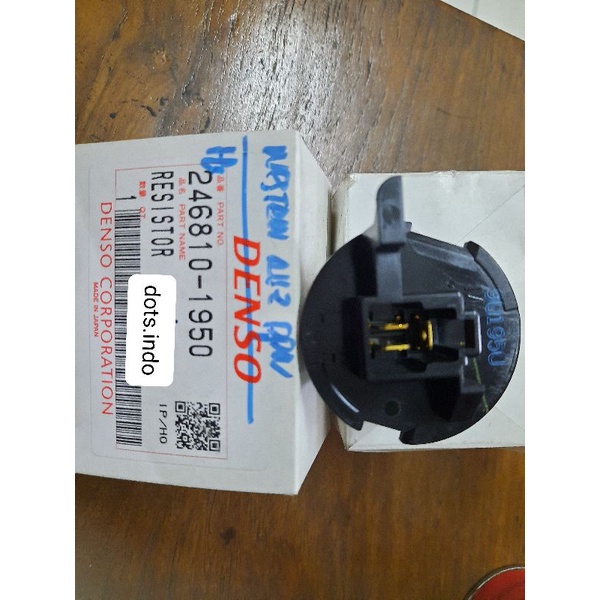 Jual resistor Westan Toyota Avanza Depan Asli Denso Shopee Indonesia