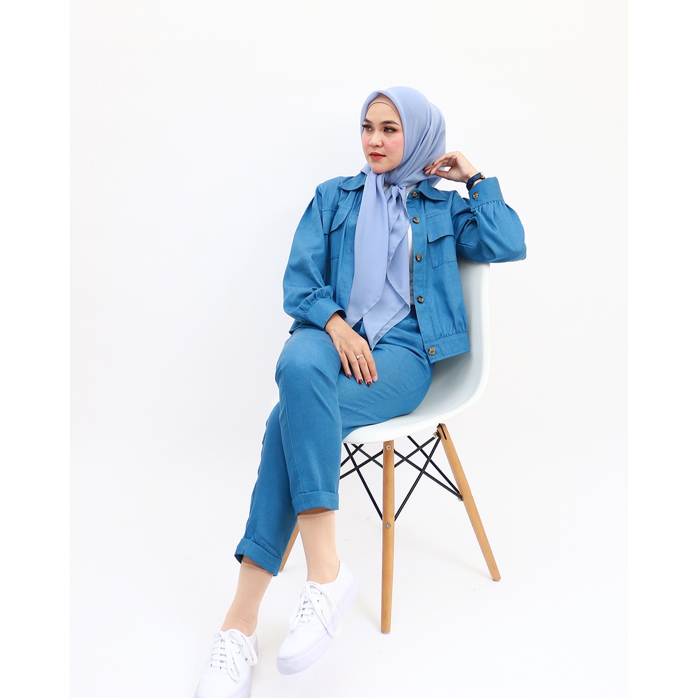 DILOVA Jacket-Pakaian Wanita Terbaru by Hijab Mamah icis