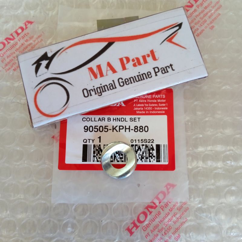 BAUT RING BOS DUDUKAN STANG STIR DEPAN PCX 125 150 VARIO BEAT GENIO SCOOPY SPACY ORIGINAL 90505KPH88