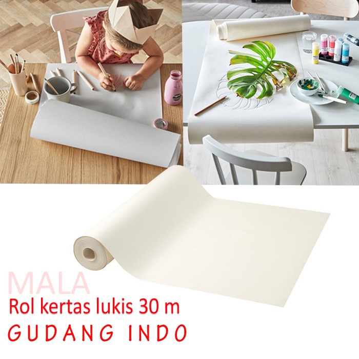 

Segera Miliki Kertas Menggambar / Melukis Anak Panjang 30 Meter Diskon