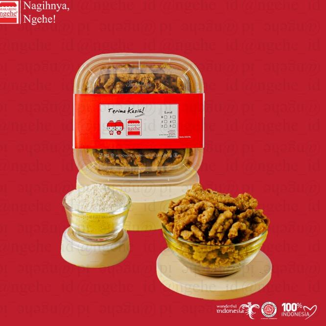 

ㄼ Makaroni Ngehe Usus Goreng Kemasan Toples Small NEW 2481 ♘