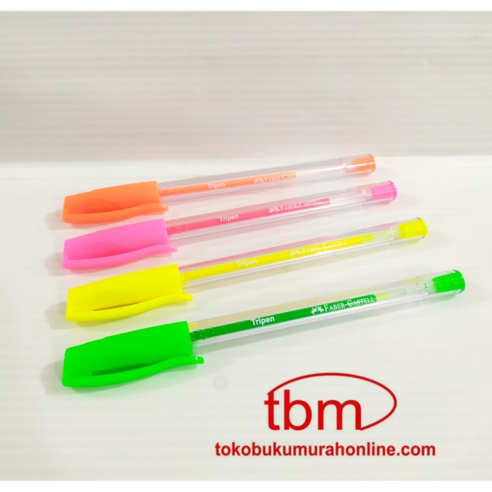 

FABER CASTELL BALLPOINT TRIPEN NEON PINK / BOLPEN NEON PINK