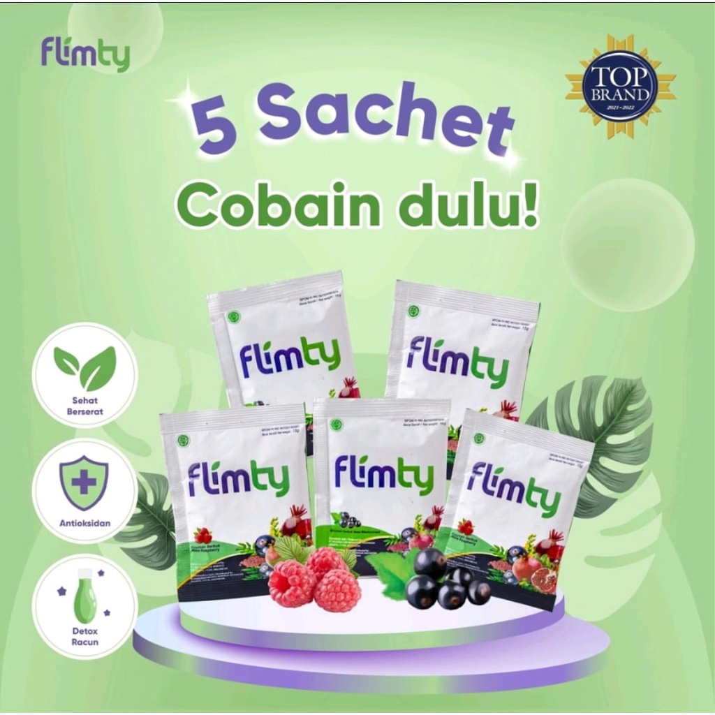 

FLIMTY FIBER MINUMAN DIET ISI 5 SACHET
