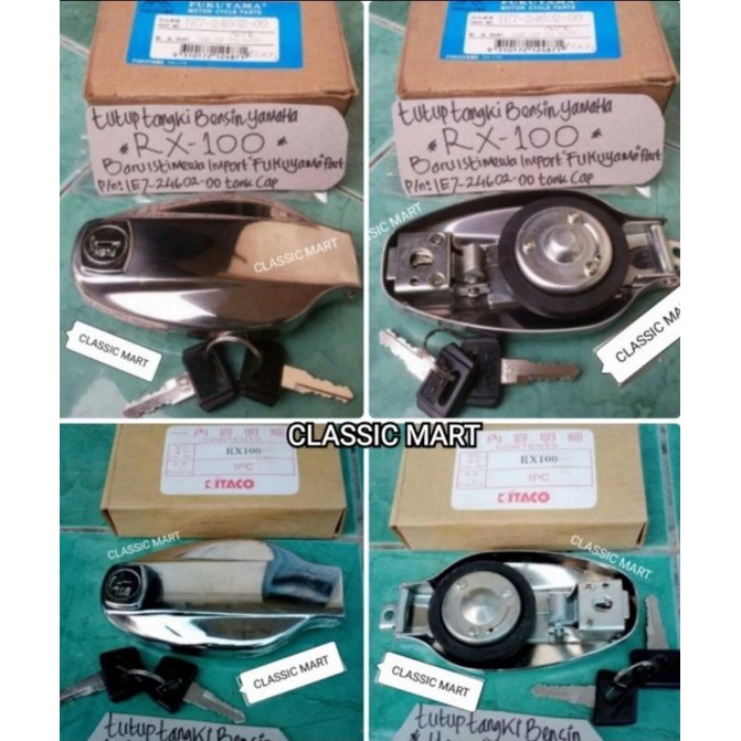 TUTUP TANGKI YAMAHA RX100 RX125 RX 100 RD125 RX 125 RXK