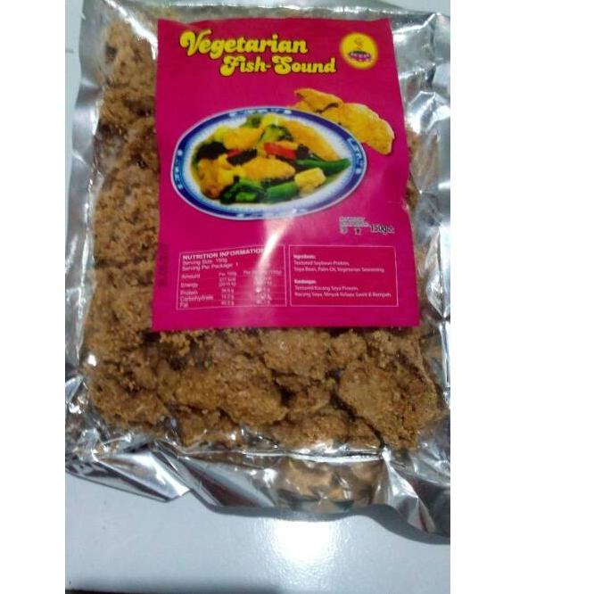 Terbaik vegetarian fish sound/hi phiau/hu pio/su yi piao vegan ✔