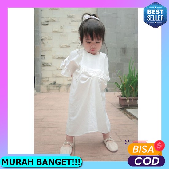 Dress Anak Terbaru 2022 Murah Perempuan Dres Korea Natalan Lucu Natal Baju Import Casual Dress Musli