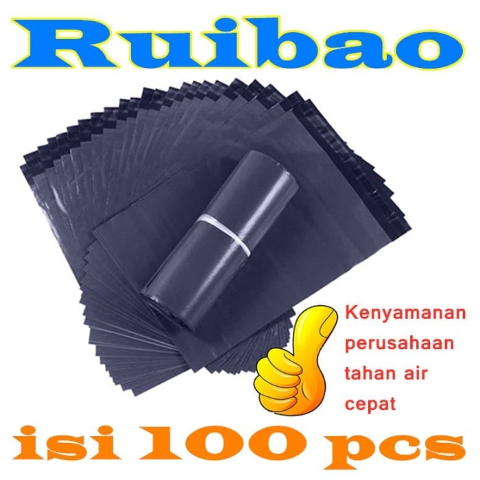 

Gilaa!!! 17X30 Cm Isi Â±100 Pcs Plastik Packing Kemasan ( Polymailer ) Terlaris