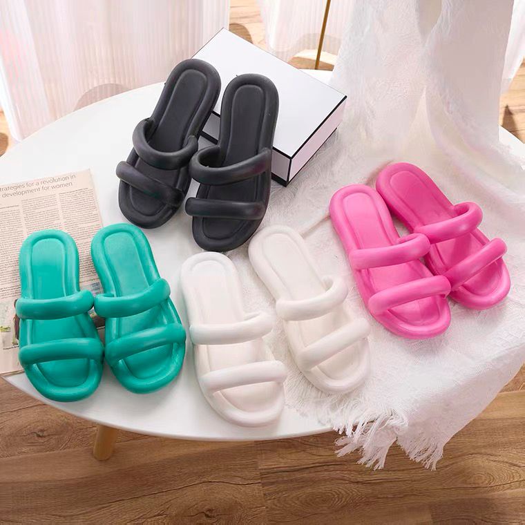 BALANCE Sandal Slop Wanita Import DONA Bangkok Bahan Karet PVC Elastis Non-Slip Rubber 2025