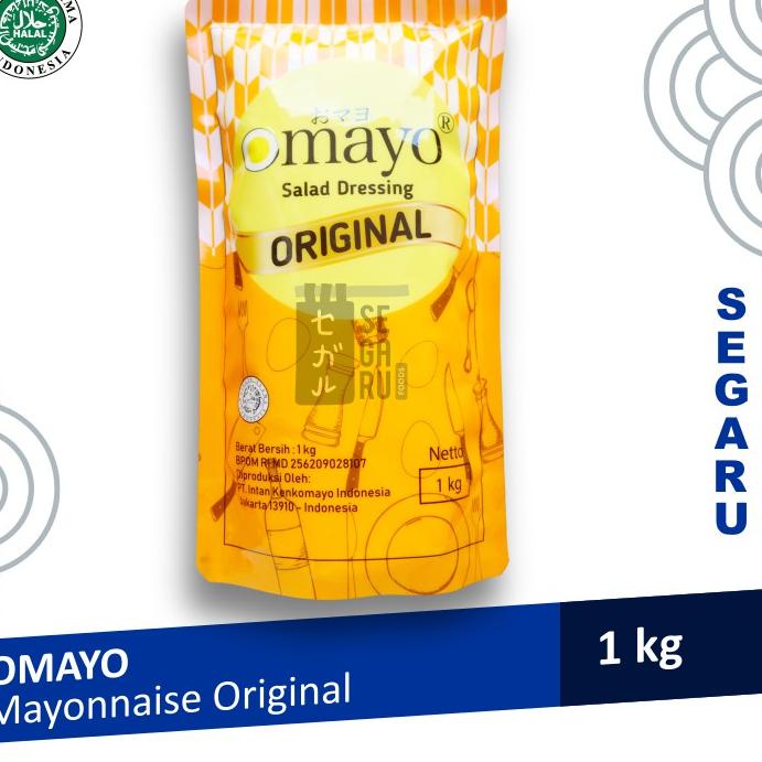 

CodeSs9S3--Mayonaise Mayo Salad Dressing Omayo Original 1kg