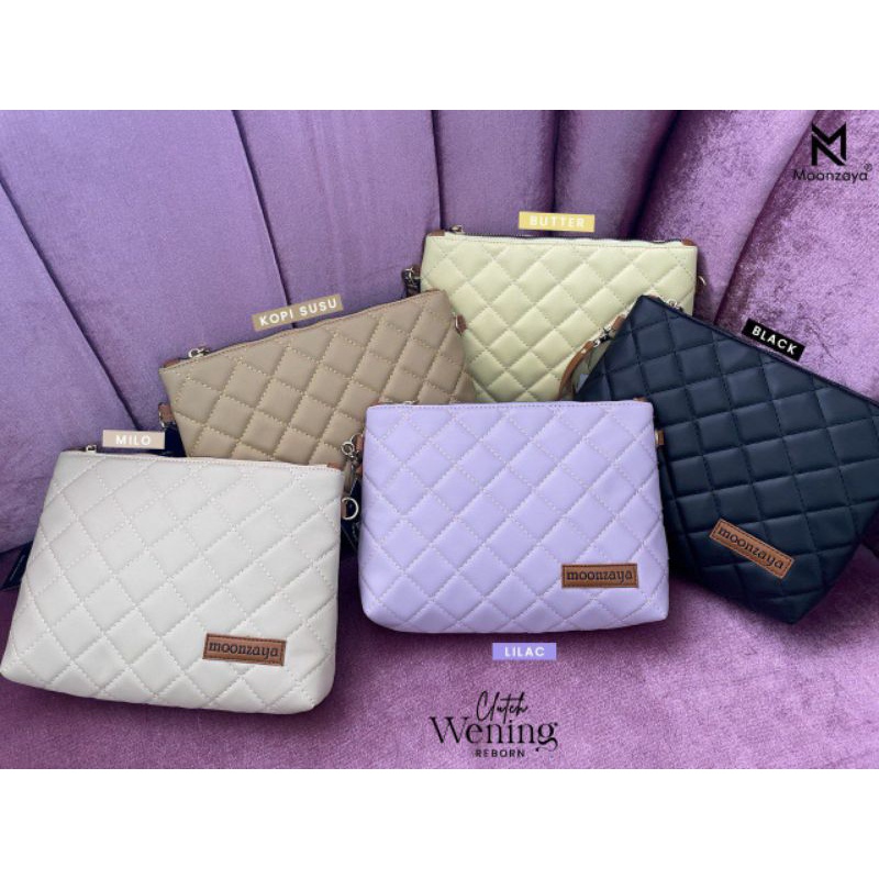 Moonzaya Wening Bag - Slingbag - Clutch - Tas Wanita - Tas Lucu - Gratis Ongkir