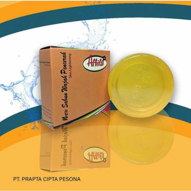 SABUN WAJAH PENCERAH PUNGSI PEMBERSIH PENCERAH BPOM AFHIFA